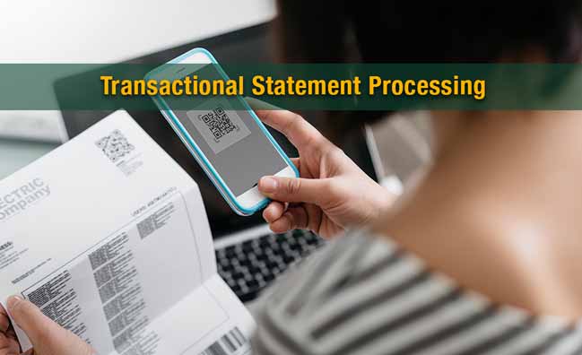 Transactional Statements Processing