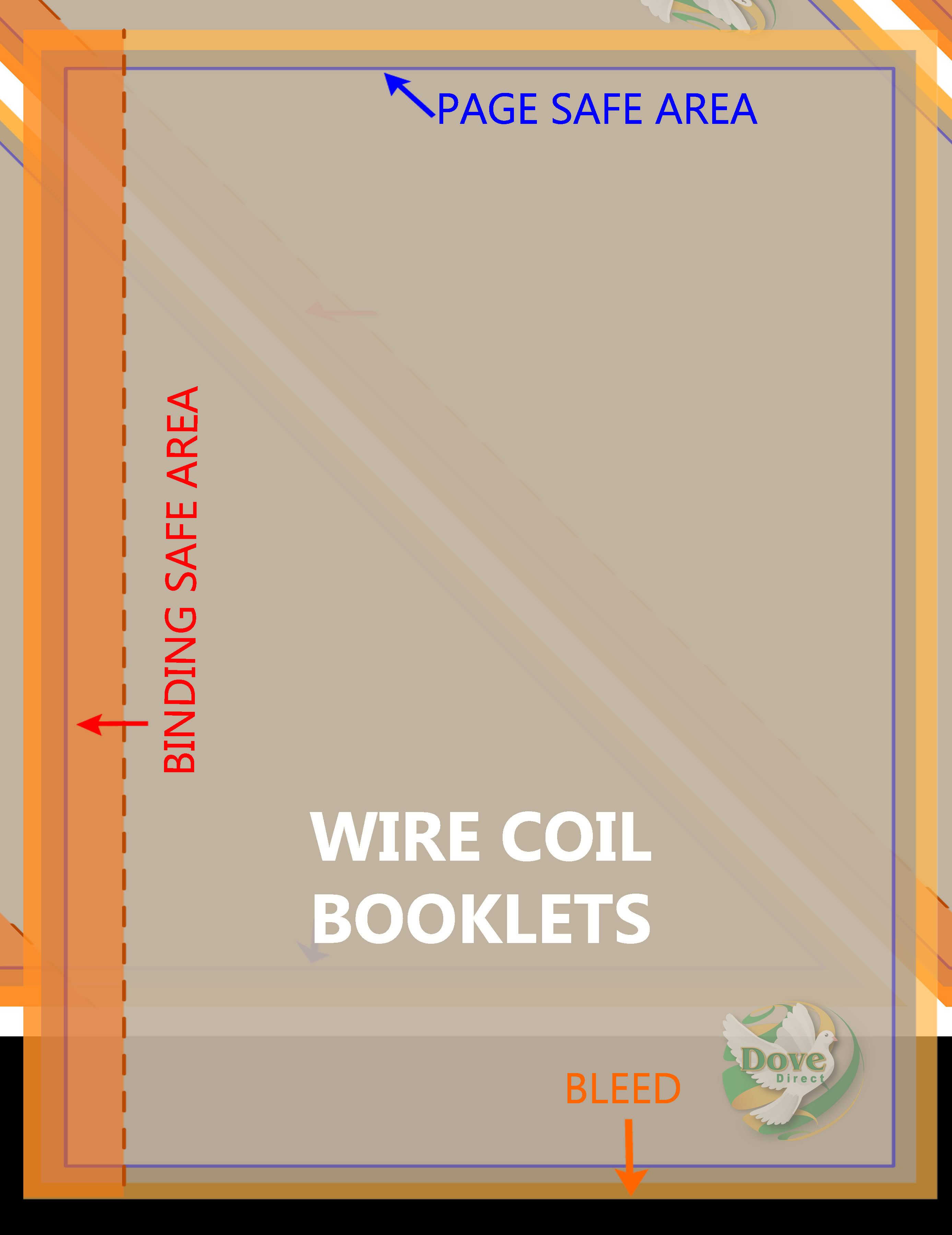 Dove Direct Wire Coil Template